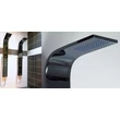 Zuhanypanel, Wellis Mariner Matt Black  WZ00102
