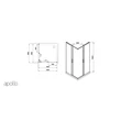 Zuhanykabin, Wellis Apollo 90x90x190 WC00474