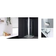 Zuhanykabin, Wellis Arno 90x90 íves  WC00402