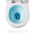 WC, Wellis WF00176 Sophia tornado ultracsendes fali rimless WC