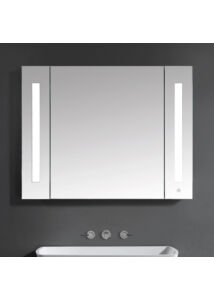 Tükrös fürdőszoba szekrény, Wellis Canaria LED világítással WB00324