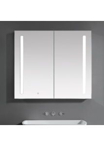 Tükrös fürdőszoba szekrény, Wellis Tenerife LED világítással WB00325