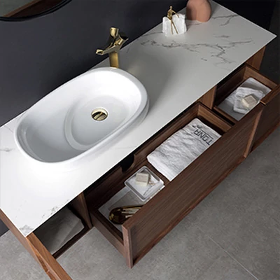 Mosdópult, Wellis WB00421 Tripoli porcelán top