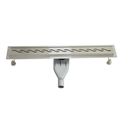 Padlóösszefolyó, Wellis W-Drain Wavy 90  WE00095