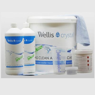 Medence, Wellis Crystal KOMPLETT vegyszercsomag (BIO csomag+ KLÓR) WV00081