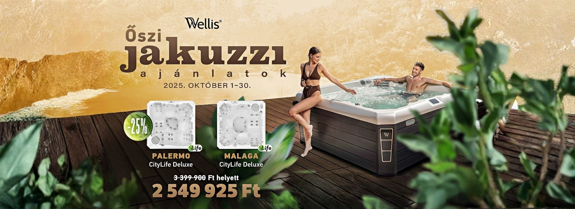 Őszi wellis akció